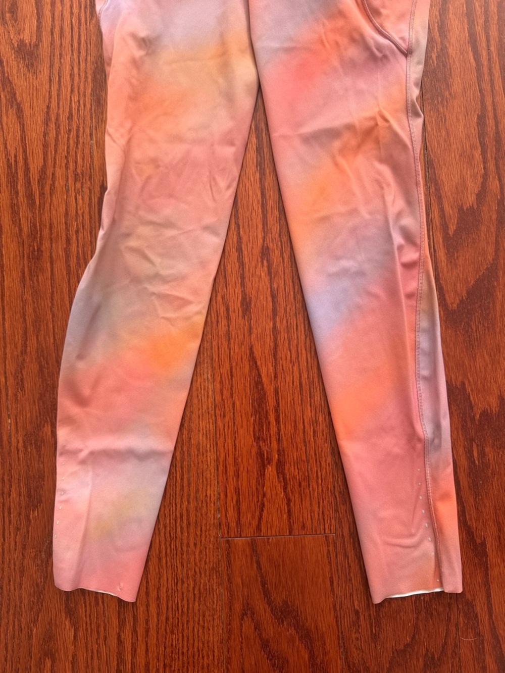 Lululemon Fast & Free HR 28” 5 Pocket Tights Leggings Sz 6 Chroma Drift Multi! - Picture 5 of 8